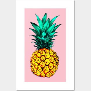 Pineapple Funny Hipster Fan Art Posters and Art